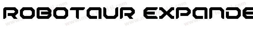 Robotaur Expanded字体转换
